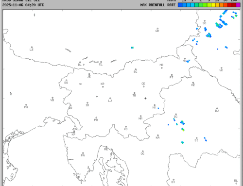 Vremenska napoved za 06.11.2025 ob 07:00