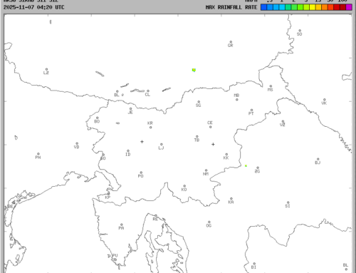 Vremenska napoved za 07.11.2025 ob 07:00